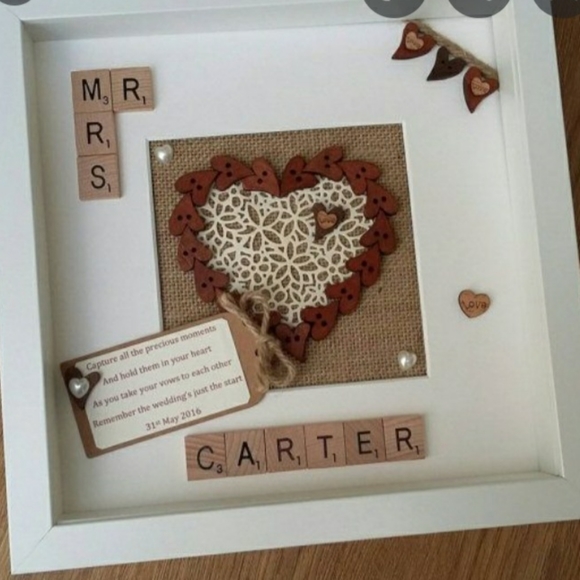 Hand Crafted Scrabble Pictures & Coasters - Picture 4 of 4